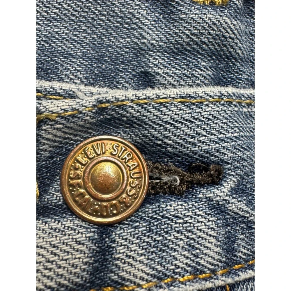 Levis 569 Loose Straight Jeans Mens‎ 36x34 Light Wash Y2K Denim
